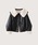 LA POMME petit�i���|�~�E�v�`�j�́uLeather Fluffy Fur Jacket�i���[�g���R�[�g�j�v�b�u���b�N