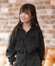 DC（ディーシー）の「DC/ディーシー ジップアップパーカー 26 KD GS HIDDEN SHORT ZH ムラサキ限定 YZH261519M（パーカー）」