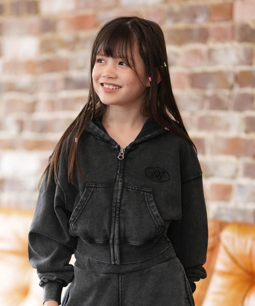 DC/ディーシー ジップアップパーカー 26 KD GS HIDDEN SHORT ZH