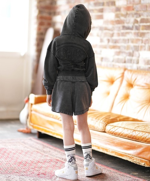 DC/ディーシー ジップアップパーカー 26 KD GS HIDDEN SHORT ZH