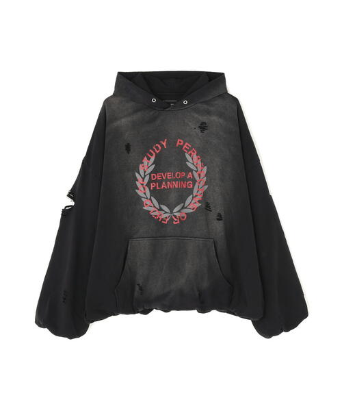 DANKE SCHON（ダンケシェーン）の「DankeSchon/ダンケシェーン/CHEMICAL BALOON HOODIE（パーカー・メンズ・ブラック・L/M）」の3枚目の写真