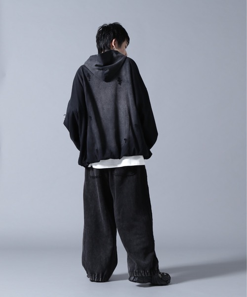 DANKE SCHON（ダンケシェーン）の「DankeSchon/ダンケシェーン/CHEMICAL BALOON HOODIE（パーカー・メンズ・ブラック・L/M）」の4枚目の写真
