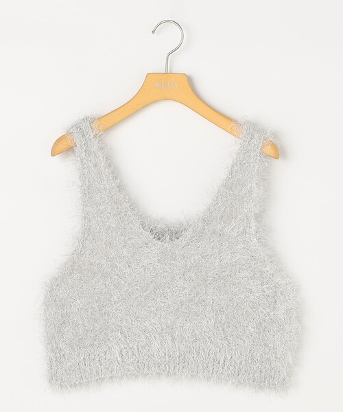 NOLLEY’S Sophi（ノーリーズソフィ）の「《手洗い可能》ラメシャギー2WAYビスチェ（ニット/セーター・レディース・シルバー/ベージュ・38）」の22枚目の写真