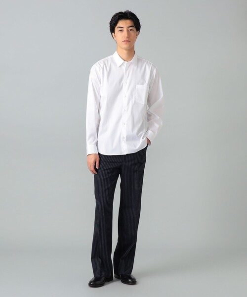 QUATTROCCHI(クアトロッキ)の「QUATTROCCHI / ストライプ シグネチャー トラウザー(その他パンツ・メンズ・ネイビー・S/M/L/XL)」の12枚目の写真