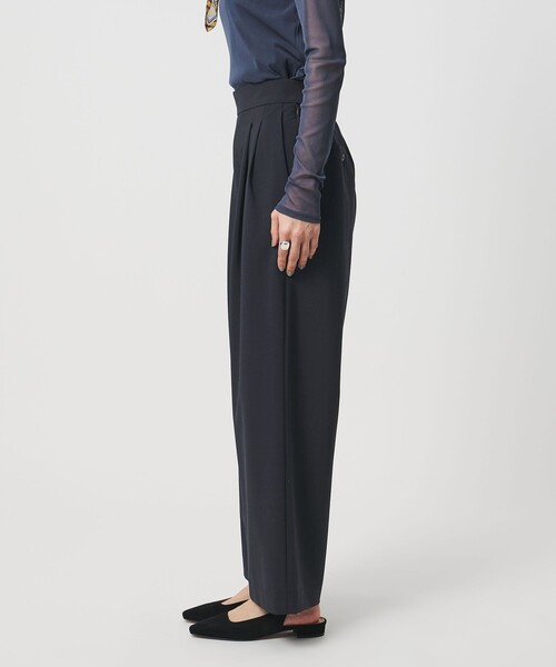 UNITED ARROWS(ユナイテッドアローズ)の「T/W ワイドパンツ ‐ウォッシャブル‐(スラックス・レディース・オフホワイト/ダークブラウン/ネイビー・38/36/34)」の22枚目の写真
