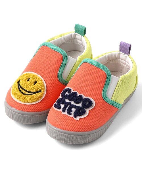 BREEZE (브리즈)의 「좌우 헤매지 않는다! 버라이어티 슬립온 (스니커)」｜오렌지