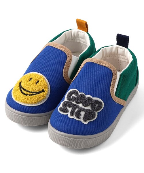 BREEZE (브리즈)의 「좌우 헤매지 않는다! 버라이어티 슬립온 (스니커)」｜블루