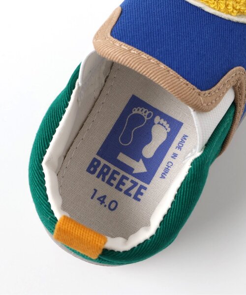 BREEZE（ブリーズ）の「左右迷わない！バラエティスリッポン（スニーカー・キッズ・ベージュ/オレンジ/ラベンダー/キナリ/その他3/オフホワイト/ブルー/ブラック・14/19/18/17/16/15 ）」の10枚目の写真