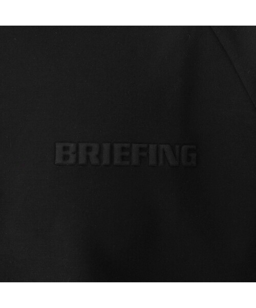 BRIEFING（ブリーフィング）の「【BRIEFING GOLF／ブリーフィングゴルフ】 MS MINI 3D LOGO HALFZIP POLO （リラックスフィット）（ポロシャツ・メンズ・ホワイト/ブラウン/グレー/ブラック・M/L）」の8枚目の写真