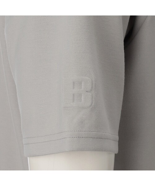 BRIEFING（ブリーフィング）の「【BRIEFING GOLF／ブリーフィングゴルフ】 MS MINI 3D LOGO HALFZIP POLO （リラックスフィット）（ポロシャツ・メンズ・ホワイト/ブラウン/グレー/ブラック・M/L/XL/S）」の20枚目の写真