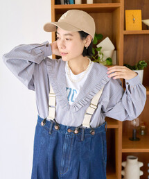 セーラートップス」に該当するレディースのシャツ/ブラウス（チェック