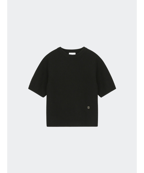 HAVELESS(ハブレス)の「SOFY ALPACA ROUND KNIT TOP BLACK(ニット/セーター・レディース・その他・FREE)」の1枚目の写真