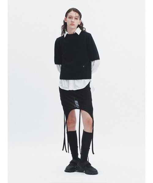 HAVELESS(ハブレス)の「SOFY ALPACA ROUND KNIT TOP BLACK(ニット/セーター・レディース・その他・FREE)」の4枚目の写真