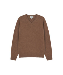 BRUMAN（ブルーマン）の「Wool V-neck Knit (Oat Beige)（ニット/セーター）」
