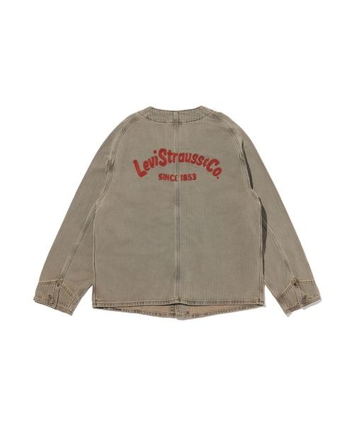 Levi's(リーバイス)の「Levi's/リーバイス ユニオンエンジニアカーディガン(ノーカラージャケット・メンズ・グレー・XL/L/M/S)」の3枚目の写真
