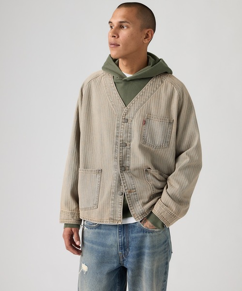 リーバイス　ユニオンエンジニアカーディガン セール】Levi's/リーバイス ユニオンエンジニアカーディガン（ノー