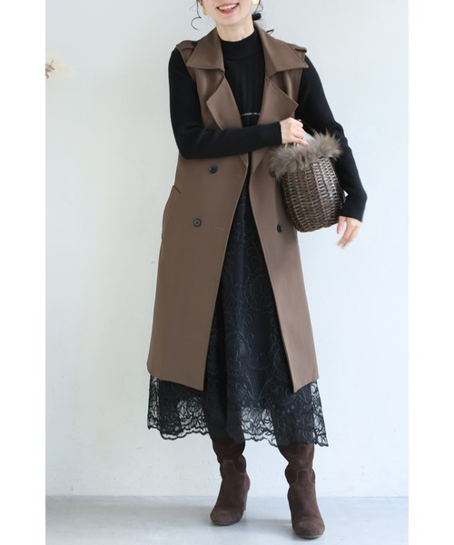 cawaii(カワイイ)の「(黒)ビジューラインが輝くレースベールミディアムワンピース(ワンピース・レディース・ブラック・FREE)」の14枚目の写真