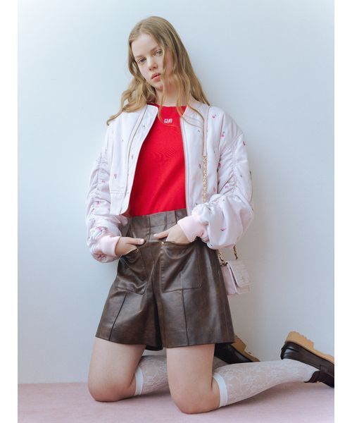 FURFUR(ファーファー)の「ミニリボンカシメローファー(ローファー・レディース・オフホワイト/ブラック/ブラウン・36/37/38)」の10枚目の写真