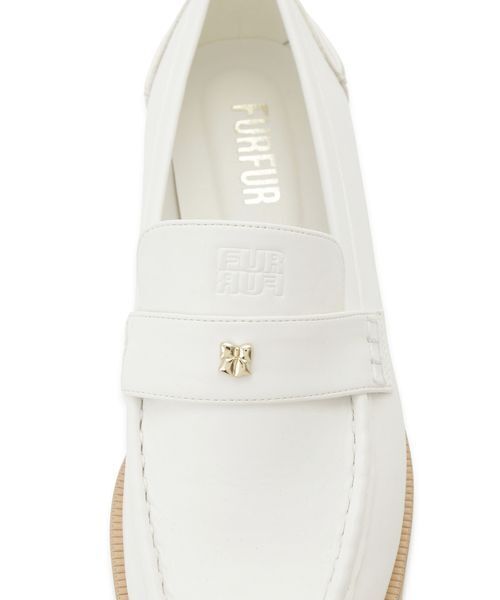 FURFUR(ファーファー)の「ミニリボンカシメローファー(ローファー・レディース・オフホワイト/ブラック/ブラウン・36/37/38)」の19枚目の写真