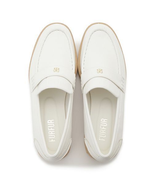 FURFUR(ファーファー)の「ミニリボンカシメローファー(ローファー・レディース・オフホワイト/ブラック/ブラウン・36/37/38)」の20枚目の写真