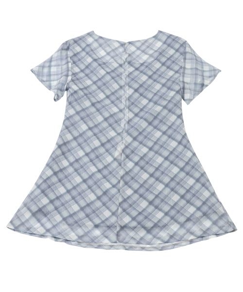 KATHARSIS(カタルシス)の「シフォンミニワンピースブルーチェック ONE SIZE(ワンピース・レディース・その他・ONE SIZE)」の8枚目の写真