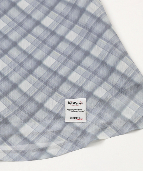 KATHARSIS(カタルシス)の「シフォンミニワンピースブルーチェック ONE SIZE(ワンピース・レディース・その他・ONE SIZE)」の10枚目の写真