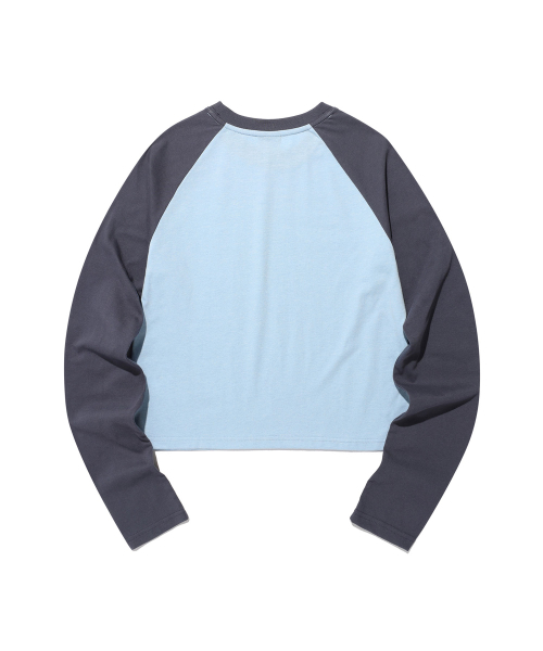 ISTKUNST(イストクンスト)の「SCENE BAND RAGLAN LS TEE_BLUE(IK2FSMT553A)(Tシャツ/カットソー・レディース・その他・M/S)」の2枚目の写真