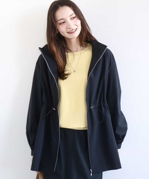 MK MICHEL KLEIN（エムケーミッシェルクラン）の「2wayタイプライターミドル丈ブルゾン 洗える（ブルゾン）」