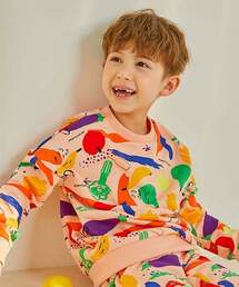 MATILDA N Y（マチルダエヌワイ）の「ベジルーズフィットスウェットシャツ_ピーチ（スウェット）」