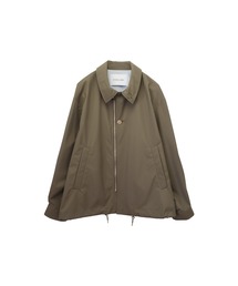 CULLNI | Three-Layer Taffeta Zip Up Short Coat(ステンカラーコート)