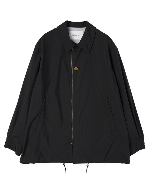 CULLNI(クルニ)の「Three-Layer Taffeta Zip Up Short Coat(ステンカラーコート・メンズ・ブラック/カーキ・0/1/2)」の13枚目の写真