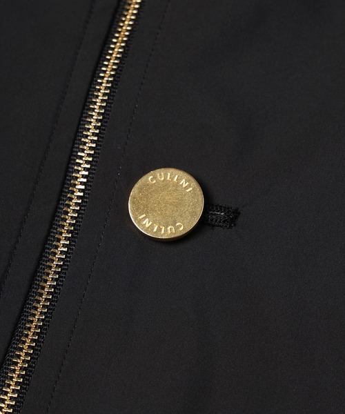 CULLNI(クルニ)の「Three-Layer Taffeta Zip Up Short Coat(ステンカラーコート・メンズ・ブラック/カーキ・0/1/2)」の16枚目の写真