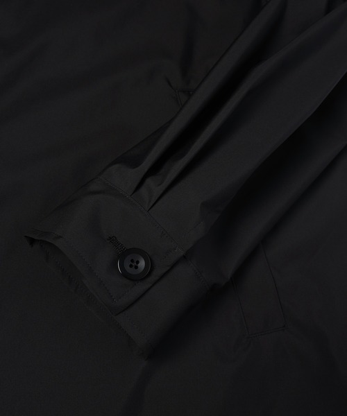 CULLNI(クルニ)の「Three-Layer Taffeta Zip Up Short Coat(ステンカラーコート・メンズ・ブラック/カーキ・0/1/2)」の18枚目の写真