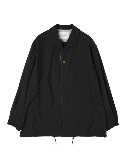 CULLNI(クルニ)の「Three-Layer Taffeta Zip Up Short Coat(ステンカラーコート・メンズ・ブラック/カーキ・0/1/2)」の15枚目の写真