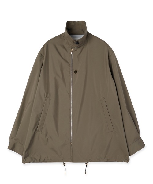 CULLNI(クルニ)の「Three-Layer Taffeta Zip Up Short Coat(ステンカラーコート・メンズ・ブラック/カーキ・0/1/2)」の17枚目の写真