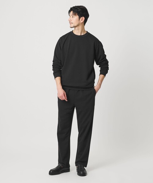 BEAUTY&YOUTH UNITED ARROWS（ビューティーアンドユースユナイテッドアローズ）の「【WEB限定 WARDROBE SMART】エアロノット スウェット/セットアップ対応【吸水速乾・UVカット】（スウェット・メンズ・ブラック/グレー/ダークグレー・L/M/S/XL）」の7枚目の写真
