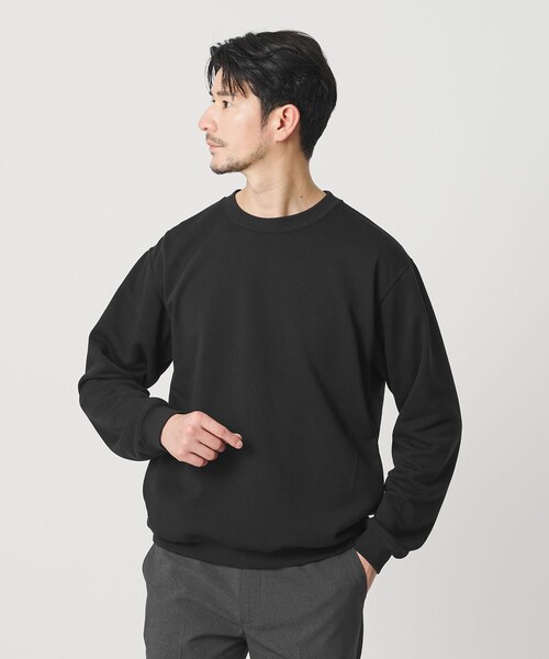 BEAUTY&YOUTH UNITED ARROWS（ビューティーアンドユースユナイテッドアローズ）の「【WEB限定 WARDROBE SMART】エアロノット スウェット/セットアップ対応【吸水速乾・UVカット】（スウェット・メンズ・ブラック/グレー/ダークグレー・L/M/S/XL）」の10枚目の写真
