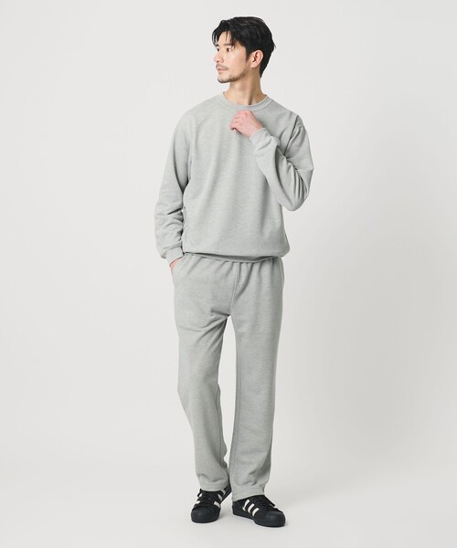 BEAUTY&YOUTH UNITED ARROWS（ビューティーアンドユースユナイテッドアローズ）の「【WEB限定 WARDROBE SMART】エアロノット スウェット/セットアップ対応【吸水速乾・UVカット】（スウェット・メンズ・ブラック/グレー/ダークグレー・L/M/S/XL）」の14枚目の写真
