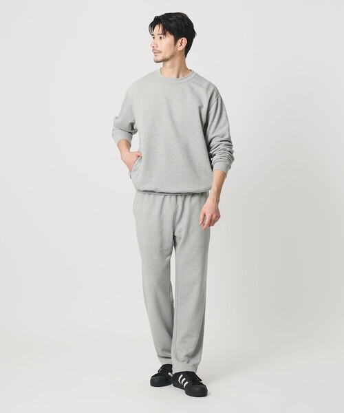 BEAUTY&YOUTH UNITED ARROWS（ビューティーアンドユースユナイテッドアローズ）の「【WEB限定 WARDROBE SMART】エアロノット スウェット/セットアップ対応【吸水速乾・UVカット】（スウェット・メンズ・ブラック/グレー/ダークグレー・L/M/S/XL）」の17枚目の写真