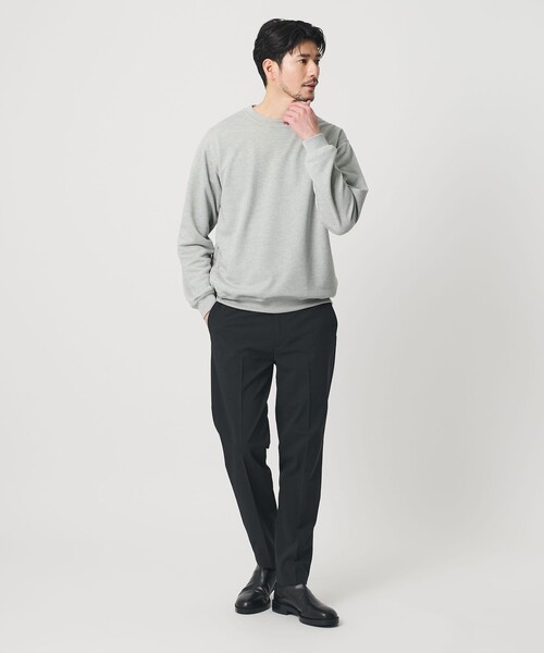BEAUTY&YOUTH UNITED ARROWS（ビューティーアンドユースユナイテッドアローズ）の「【WEB限定 WARDROBE SMART】エアロノット スウェット/セットアップ対応【吸水速乾・UVカット】（スウェット・メンズ・ブラック/グレー/ダークグレー・L/M/S/XL）」の20枚目の写真