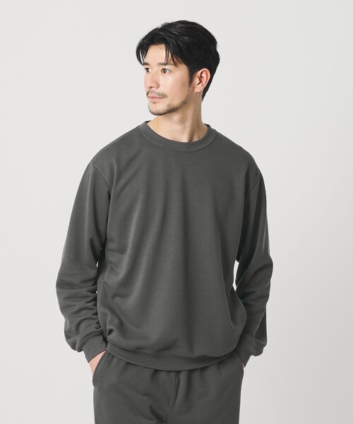 BEAUTY&YOUTH UNITED ARROWS（ビューティーアンドユースユナイテッドアローズ）の「【WEB限定 WARDROBE SMART】エアロノット スウェット/セットアップ対応【吸水速乾・UVカット】（スウェット・メンズ・ブラック/グレー/ダークグレー・L/M/S/XL）」の21枚目の写真