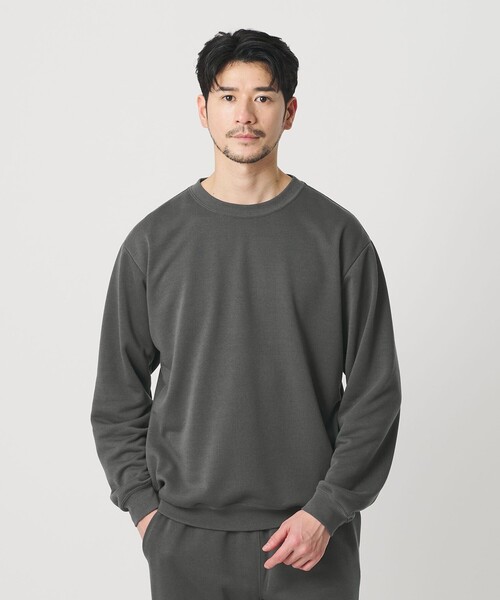 BEAUTY&YOUTH UNITED ARROWS（ビューティーアンドユースユナイテッドアローズ）の「【WEB限定 WARDROBE SMART】エアロノット スウェット/セットアップ対応【吸水速乾・UVカット】（スウェット・メンズ・ブラック/グレー/ダークグレー・L/M/S/XL）」の22枚目の写真