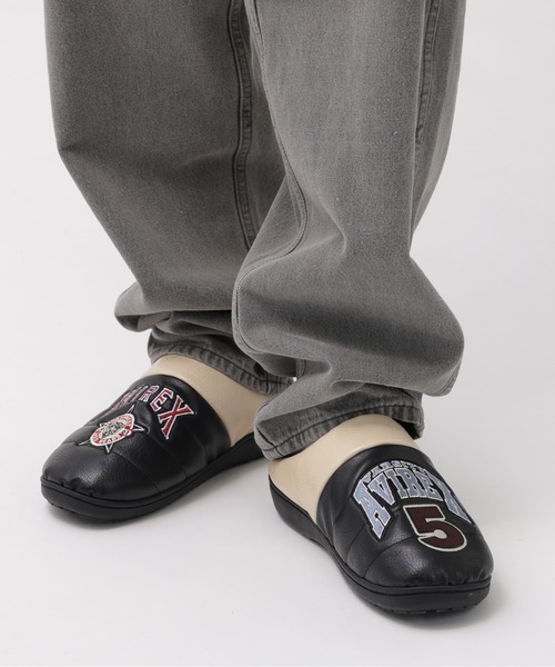 AVIREX（アヴィレックス）の「《AVIREX｜SUBU》VEGAN LEATHER SANDALS "WILDBEAR" / ヴィーガンレザー サンダル ワイルドベア / アヴィレックス / スブ（サンダル・メンズ・ブラック/グリーン・0/1/2/3/4）」の3枚目の写真