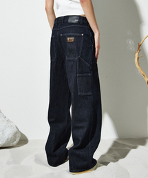 MAGOODGAN（メックウッドガン）の「パブン7505 カーペンター ワイドフィット ダークインディゴデニムパンツ（デニムパンツ）」