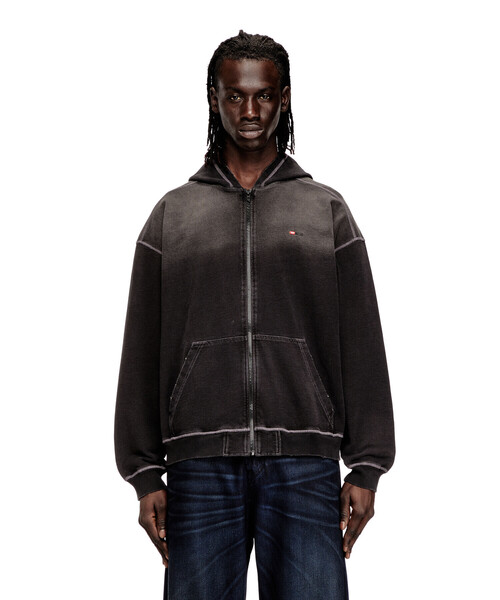 メンズ ジップアップパーカー S-BLAXTO-HOOD-ZIP（パーカー）｜DIESEL