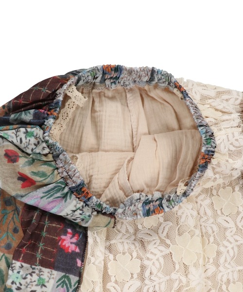 SPINNS（スピンズ）の「異素材ドッキングロングスカート/レース/NEO森ガール（スカート・レディース・マルチ・ONESIZE）」の14枚目の写真