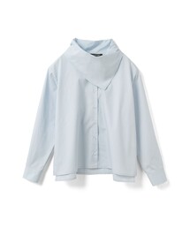 mizuiro ind スカーフカラーシャツ