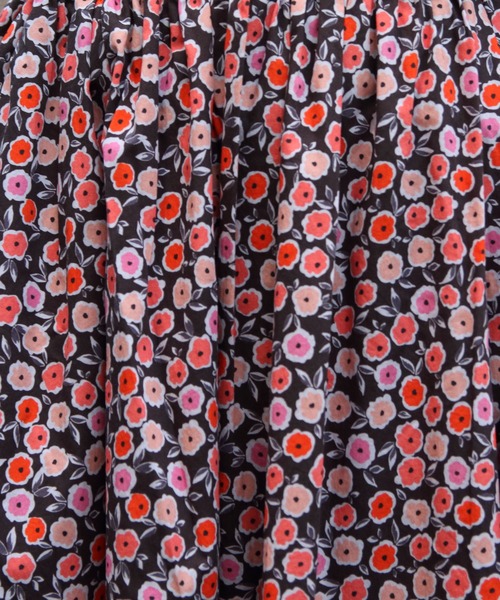 ORCIVAL(オーシバル)の「ORCIVAL/オーシバル プリントAラインスカート PRINTED A-LINE SKIRT OR-F0088 PFM(スカート・レディース・グレイッシュベージュ/チャコールグレー・1)」の12枚目の写真