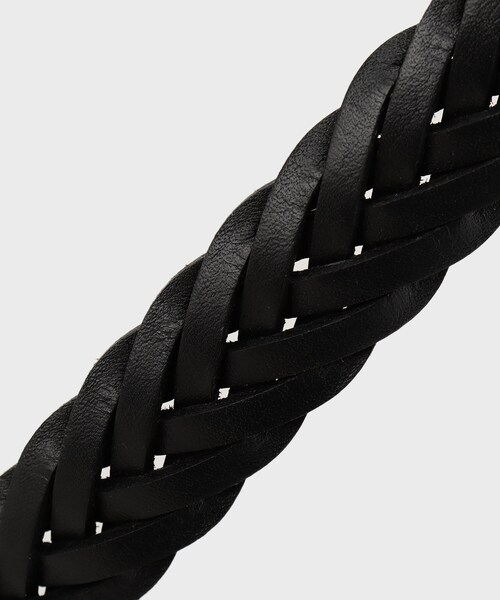 tk.TAKEO KIKUCHI（ティーケータケオキクチ）の「【牛革】メッシュウェスタンベルト（ベルト・メンズ・ブラック・00）」の8枚目の写真