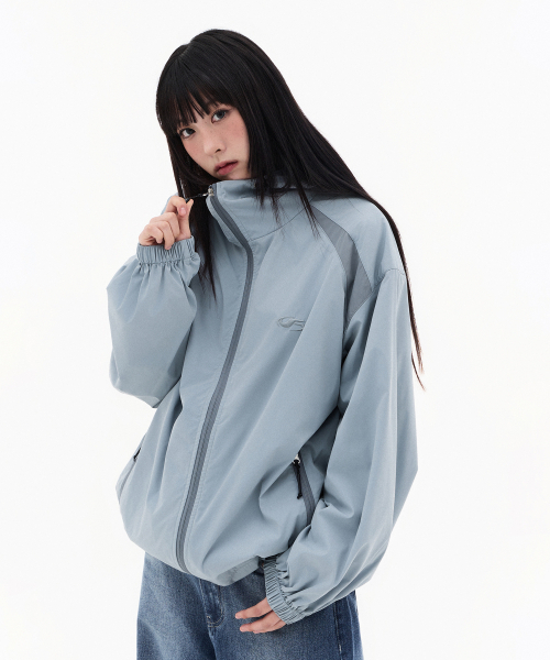 F.ILLUMINATE(フィルミネイト)の「タスランウィンドテイカー ジャケット-スカイブルー(ナイロンジャケット・レディース・その他・SMALL/MEDIUM/LARGE/X-LARGE)」の10枚目の写真